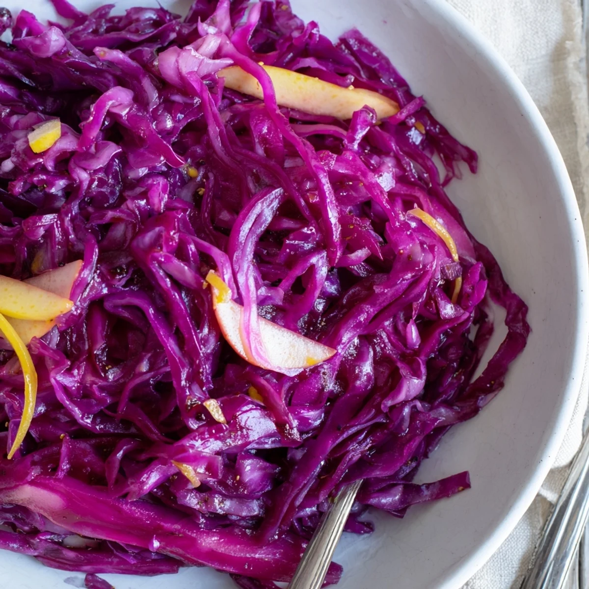 Rotkohl mit Äpfeln klassisch