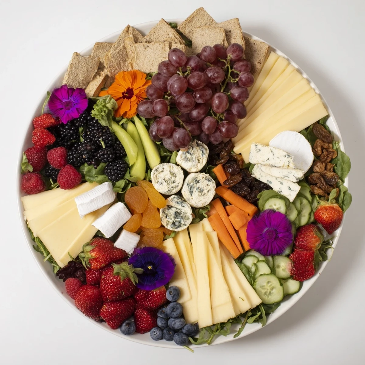 Guests will love this picturesque Enchanted Forest Grazing Board, perfect for sharing and nibbling.