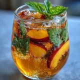 Mango Pfirsich Sprudeltee