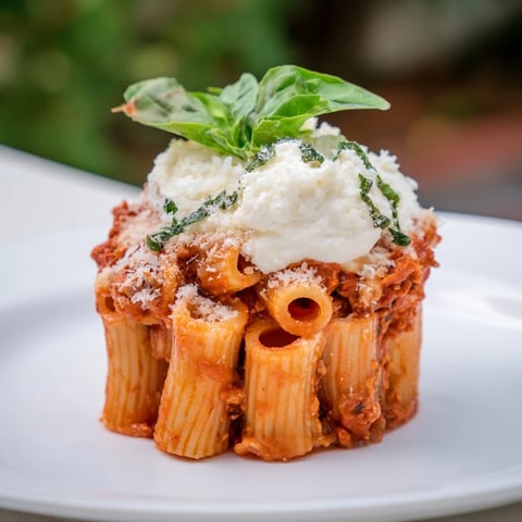 Imagine a visual of golden, bubbly Baked Ziti Cups, ready to enjoy with a cheesy pull.