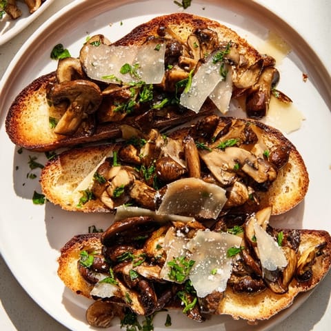 Bruschetta mit geröstetem Brot