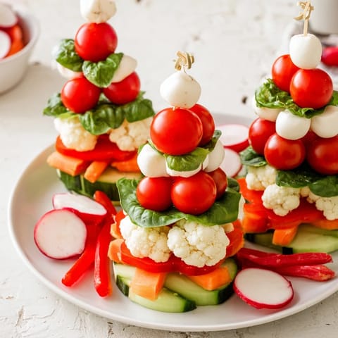 Veggie Santa Hut Platte