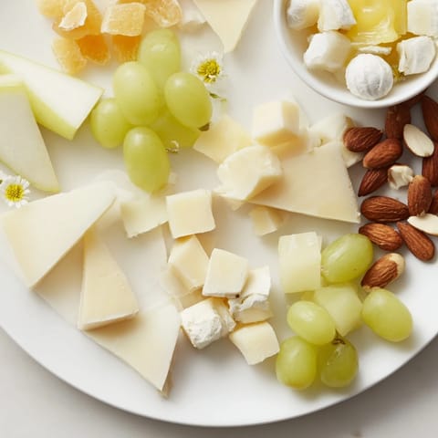 Elegante Bunte Käseplatte