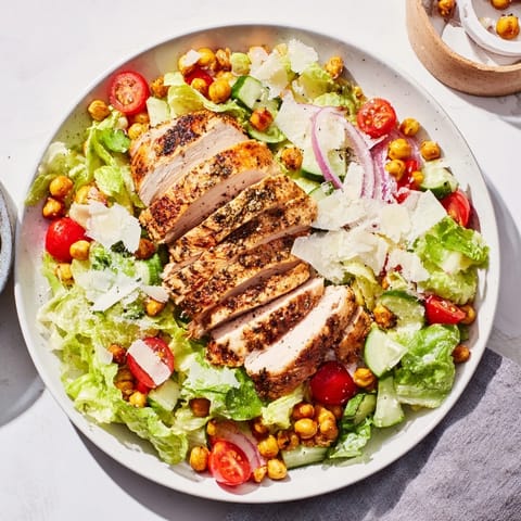 Gegrilltes Huhn Caesar Bowl