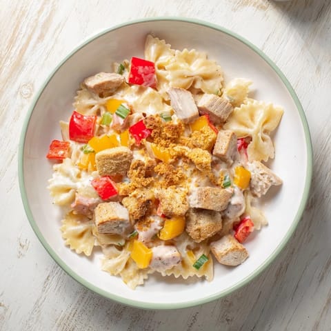 Huhn mit Makkaroni Auflauf