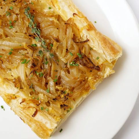Karamellisierte Zwiebel Tarte
