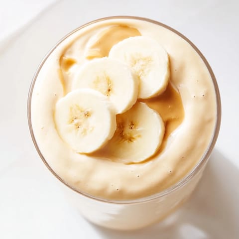 Erdnuss Bananen Cremiger Shake