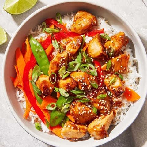 Sesam Ingwer Reis Bowl