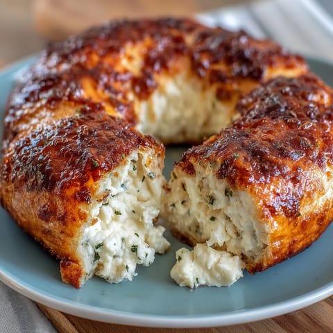 Weiche, proteinreiche Cottage Cheese Bagels mit goldener Kruste und zähem Biss.