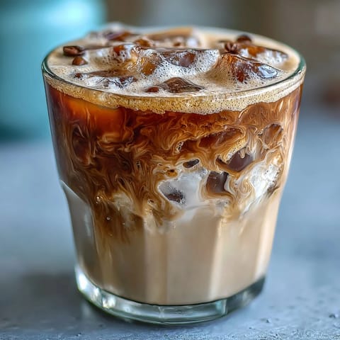 Shaken Espresso mit Hafermilch