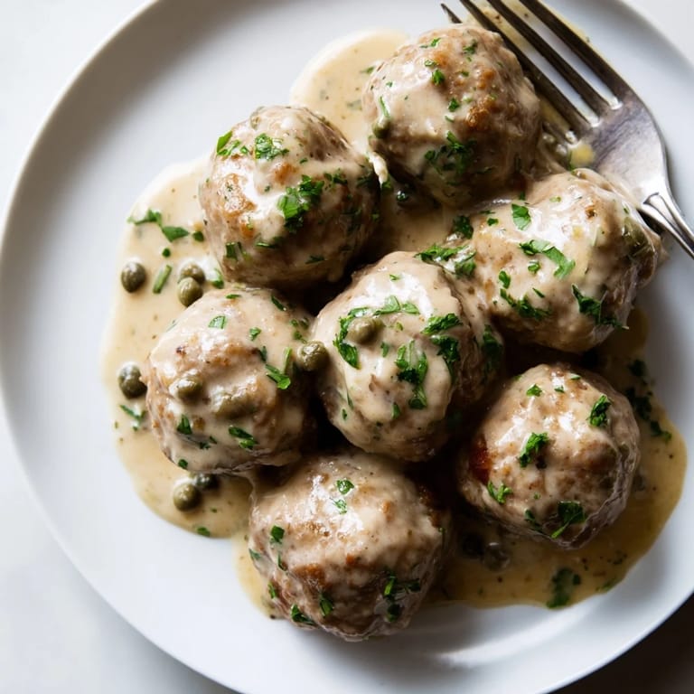 Königsberger Klopse: Saftige Fleischbällchen in einer würzigen, sahnigen Kapernsauce genießen.