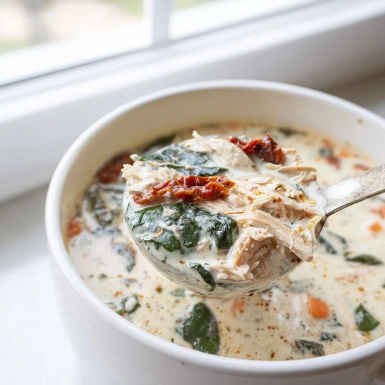 Ein geschmackvolles italienisches Rezept mit cremiger Konsistenz, perfekt als herbstliche Mahlzeit mit knusprigem Brot serviert.