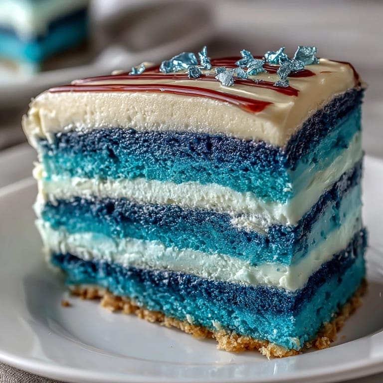 Dunkelblau und Gold Ombre Layer Graduation Cake, mit eleganten goldfarbenen Akzenten und seidig glatter Vanillebuttercreme, perfekt für festliche Anlässe.