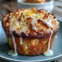 Zitronen-Mohn-Muffins mit Zitronenglasur – hell, saftig und mit knusprigen Mohnsamen verfeinert. Perfekt für ein Frühstück oder einen Brunch im Frühling.